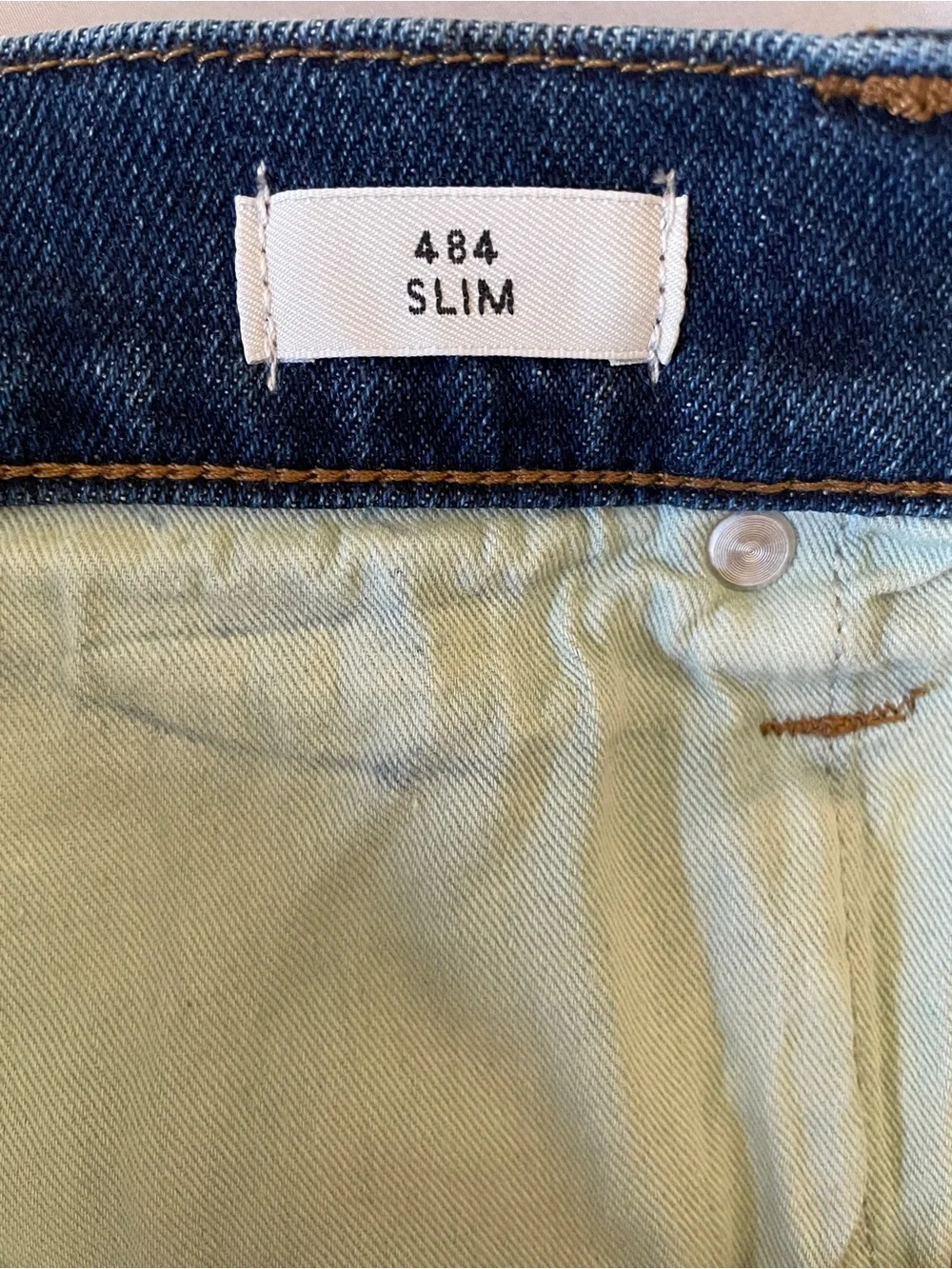 J.Crew 484 Slim Fit Jeans Kurabo Premium Japanese Denim W31 L30